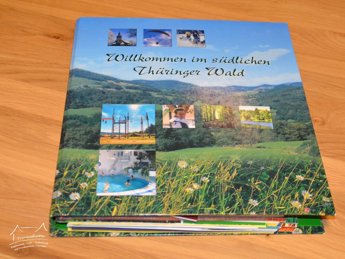 Die Triniushütte Thüringens schönste Aussicht Rauenstein Exterior foto