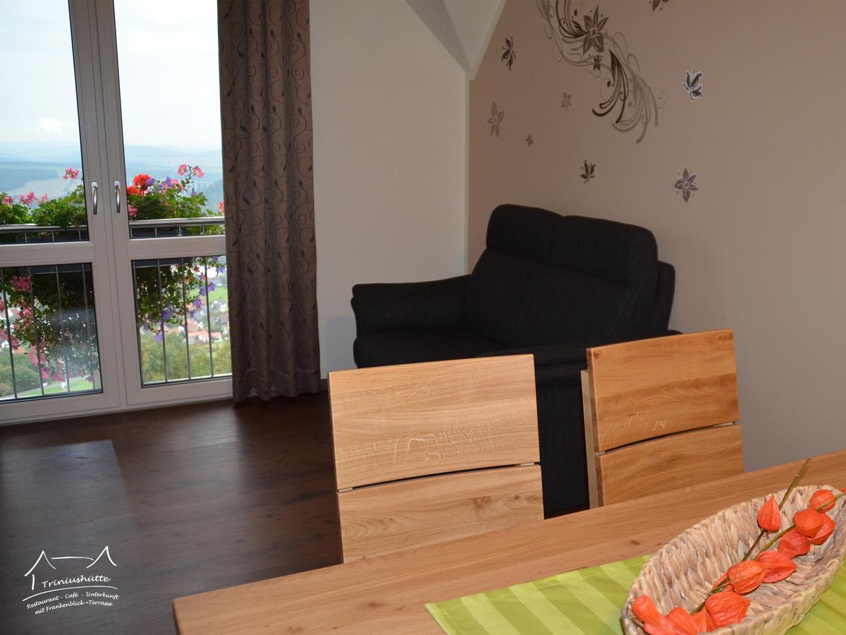 Die Triniushütte Thüringens schönste Aussicht Rauenstein Zimmer foto