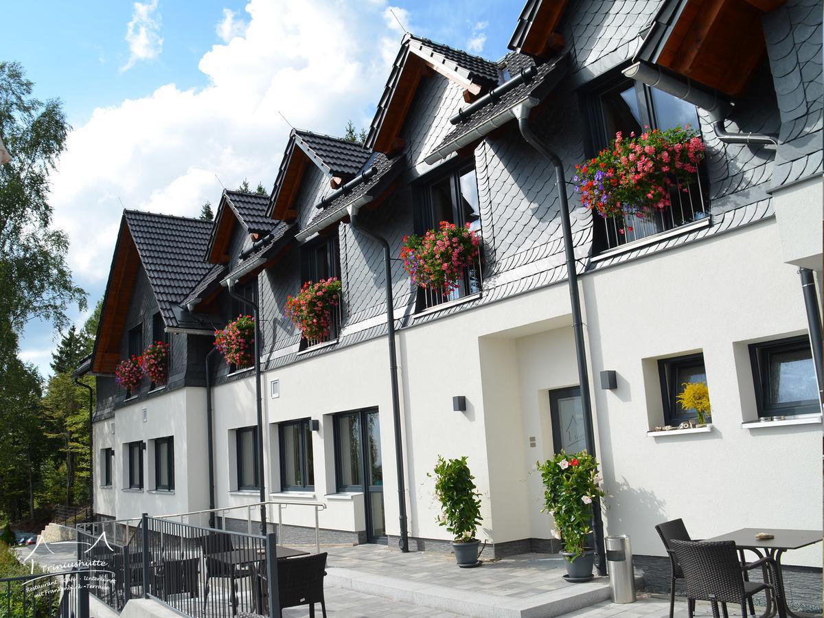 Die Triniushütte Thüringens schönste Aussicht Rauenstein Exterior foto