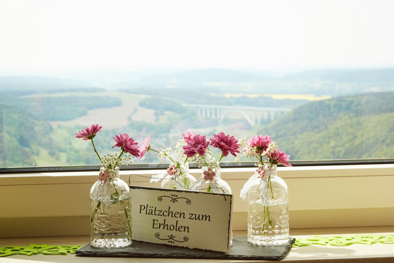 Die Triniushütte Thüringens schönste Aussicht Rauenstein Exterior foto